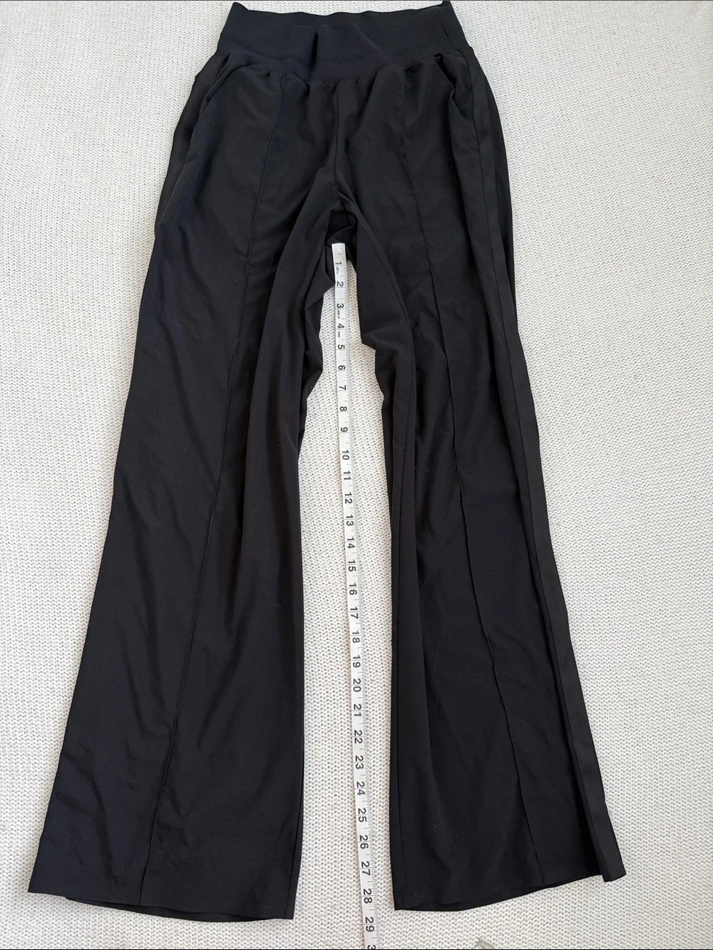 Athleta Nikita Wide Leg Pants Black Size 4